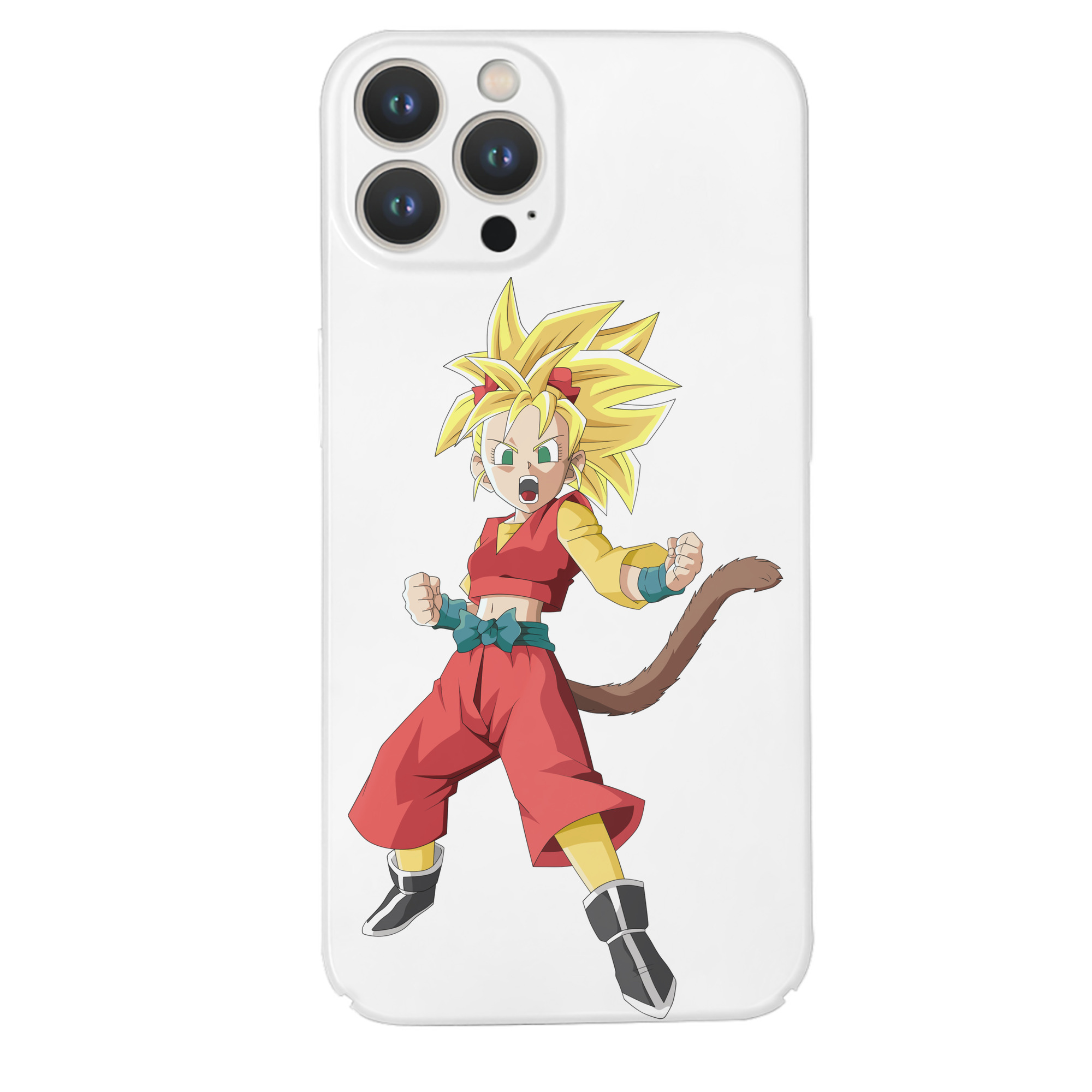 （画像用） ドラゴンボール カリフラ DRAGON BALL Caulifla 【iPhone 14シリーズ対応】ハードケース